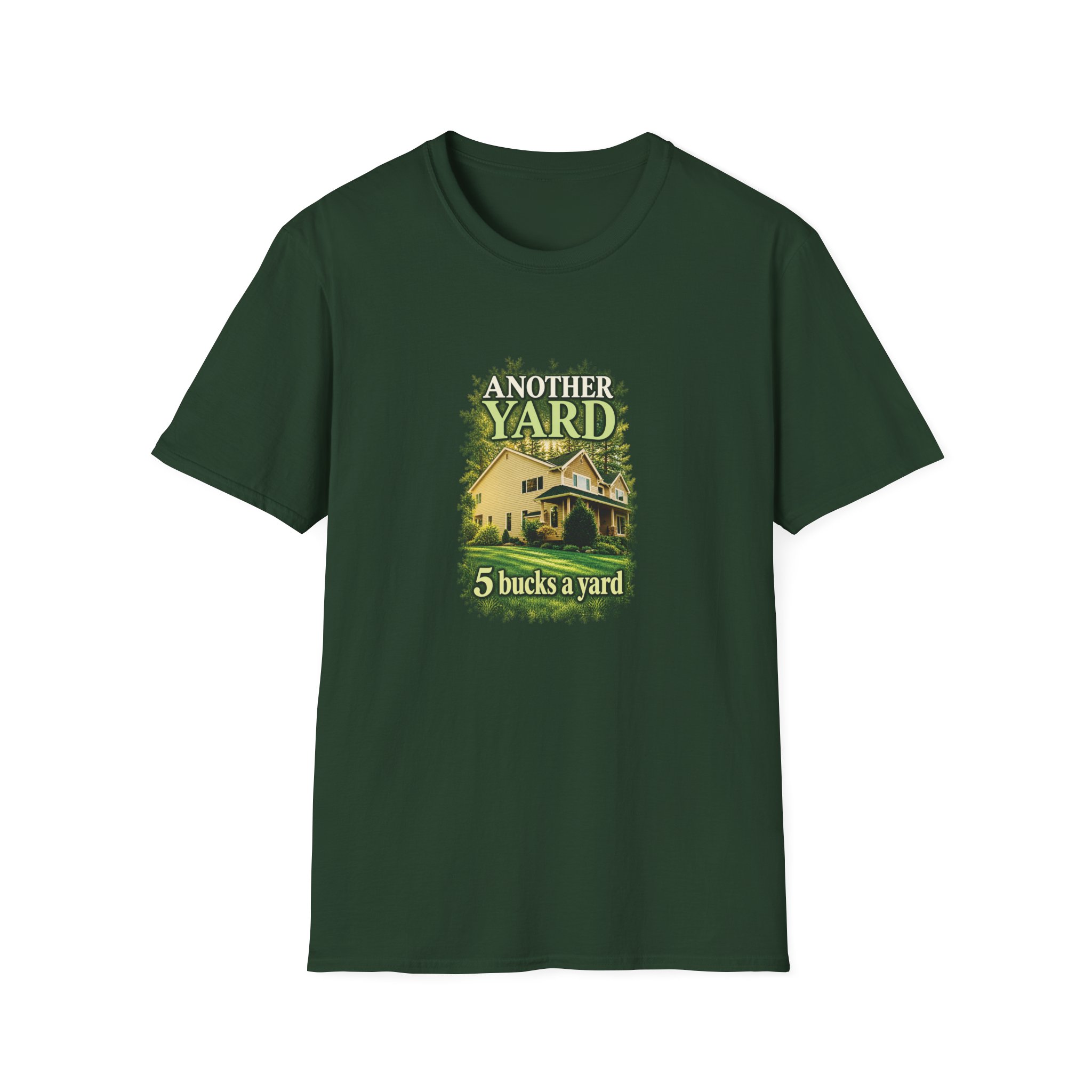 Mockup of Another Yard Scenic T-Shirt