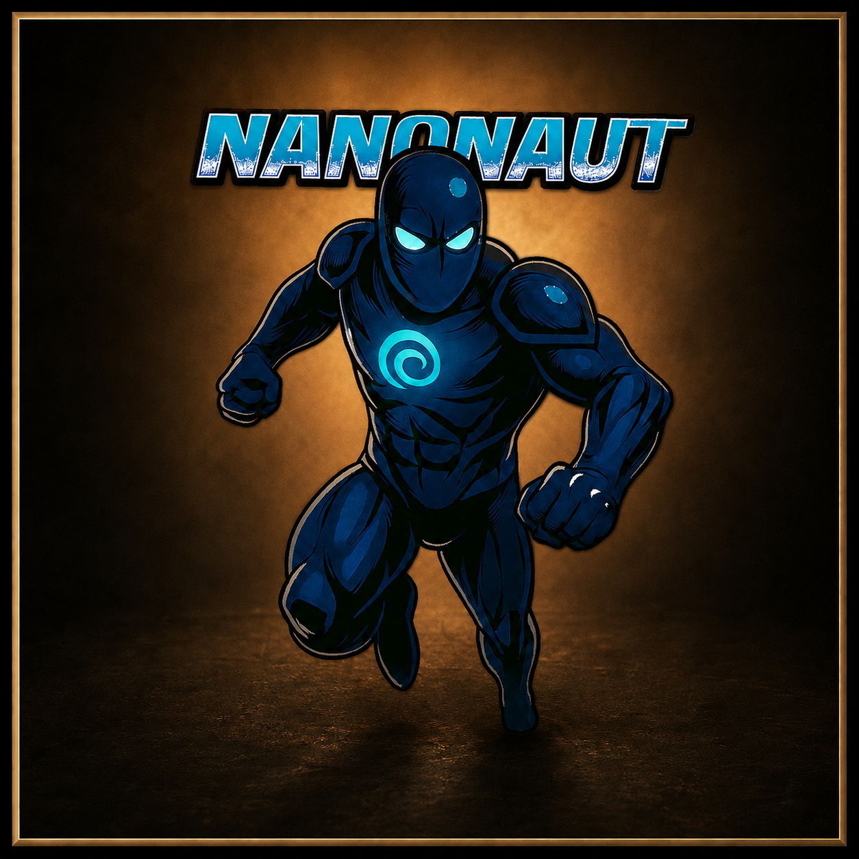 Mockup of Nanonaut Kiss-Cut Sticker
