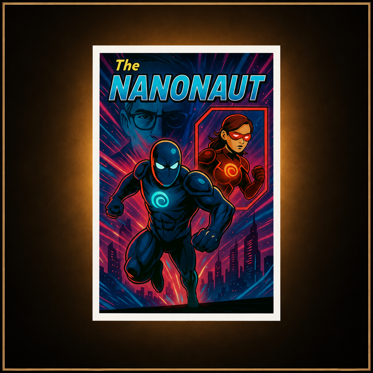 Mockup of Nanonaut Wall Art